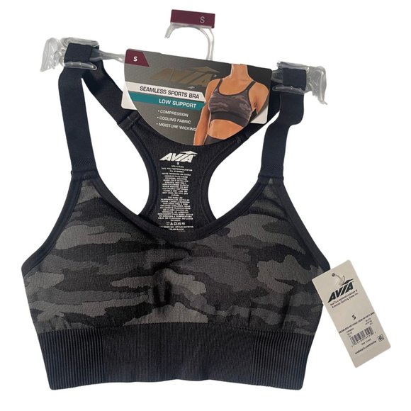 Sports Bra Seamless Adjustable Low Support. Cooling Fabric. Size Small. NWT - Picture 1 of 5